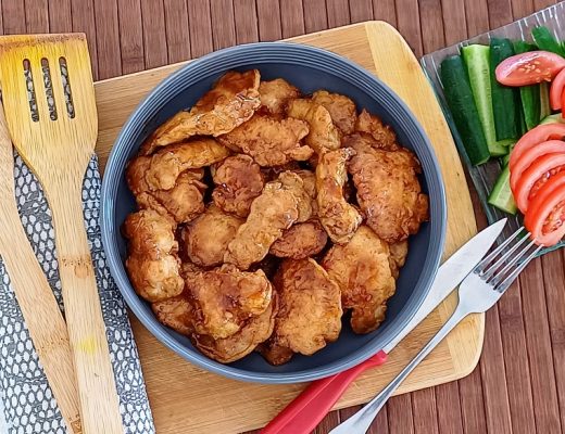 חזה עוף טעים אש ברוטב צ'ילי מתוק