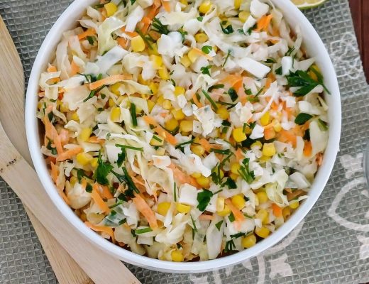 סלט כרוב גזר ותירס הכי טעים שאכלתם - רוטב הורס!