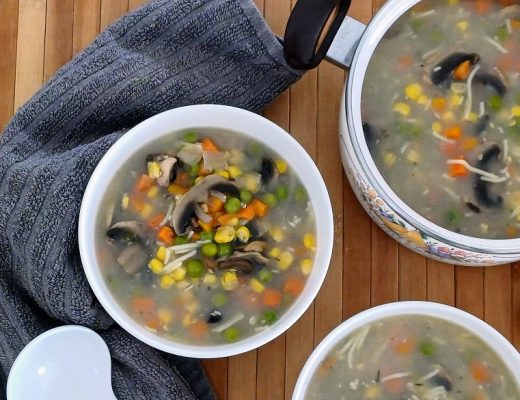 מרק תירס בסגנון סיני