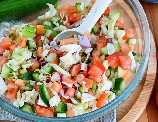 סלט ירקות מנצח