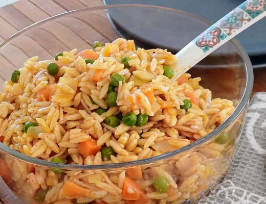 פתיתים עם אפונה וגזר