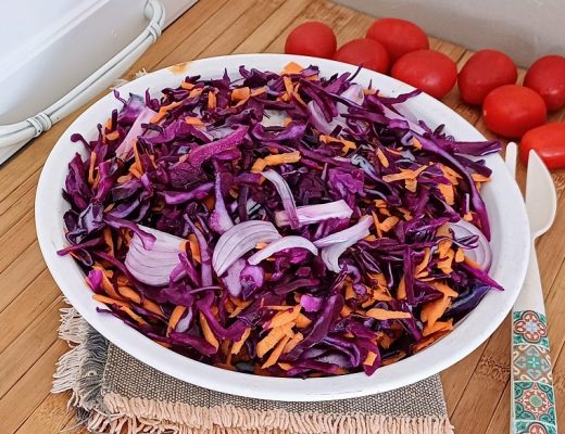 סלט כרוב סגול