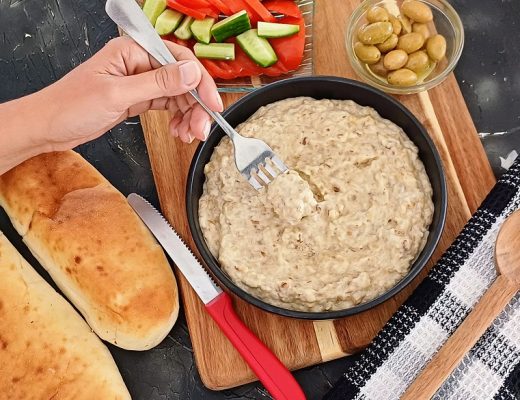 חצילים במיונז כמו במסעדות