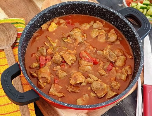 תבשיל קורקבנים ברוטב