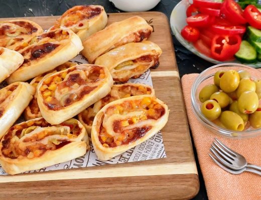 שבלולי פיצה מהירים ונחטפים