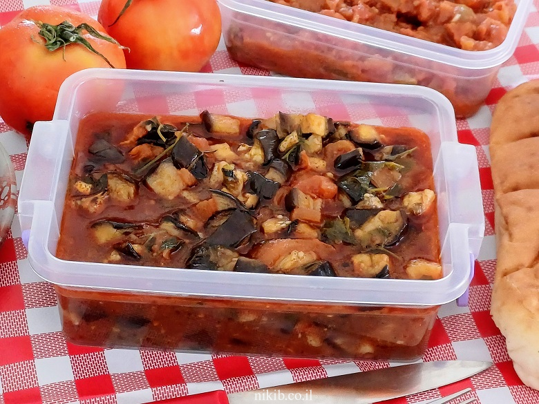 זעלוק סלט חצילים טעים בטירוף