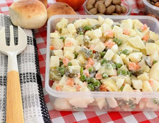 סלט תפוחי אדמה שאי אפשר להפסיק לאכול