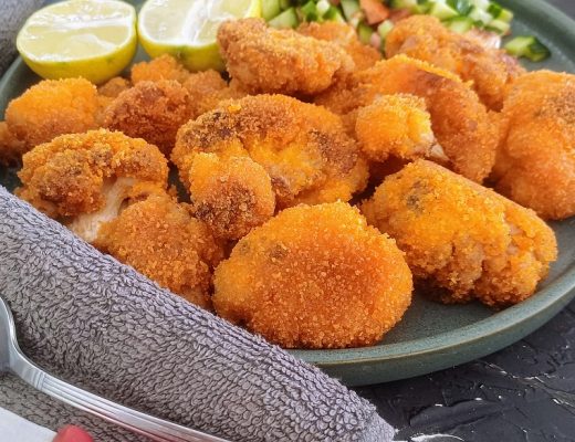 כרובית מטוגנת עם פירורי לחם