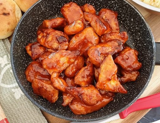 חזה עוף ברוטב חמוץ מתוק