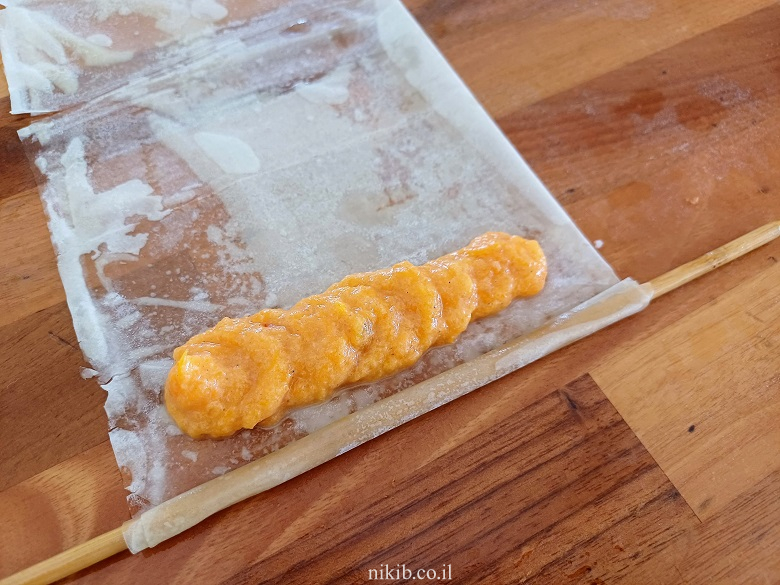 אצבעות פילו במילוי בטטה וגבינות אצבעות פילו במילוי בטטה וגבינות