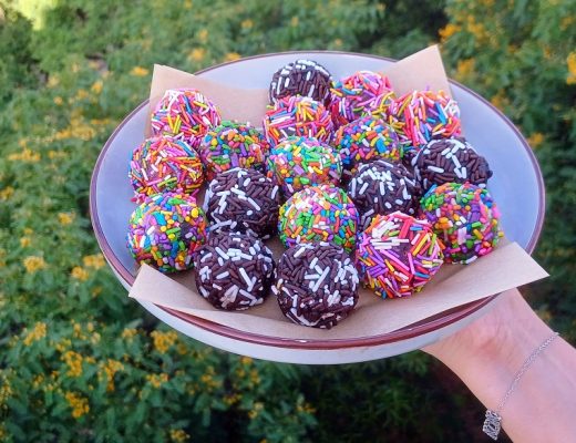 כדורי שוקולד משאריות עוגת שוקולד