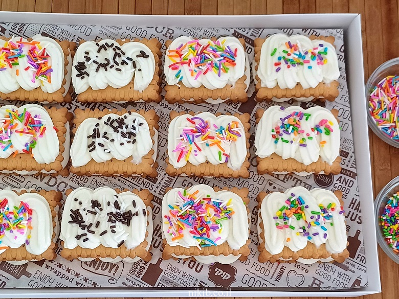 עוגת ביסקוויטים לילדים