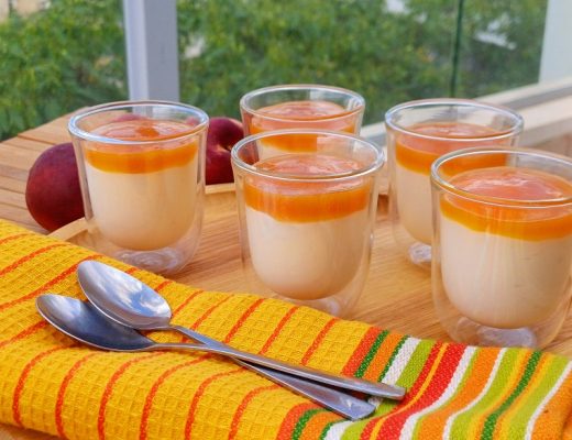 מוס אפרסקים מתכון מהמם