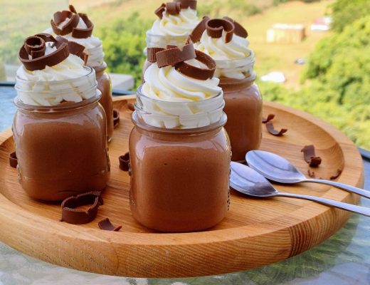 מוס שוקולד ב 5 דקות הכנה