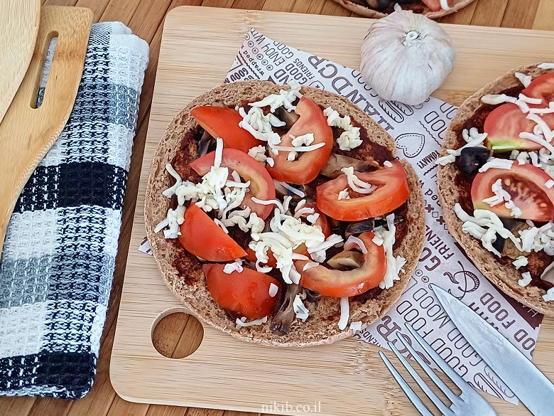 פיצה פיתה דיאטטית