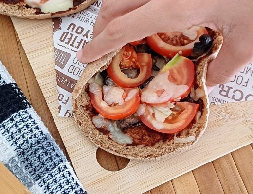 פיצה פיתה דיאטטית