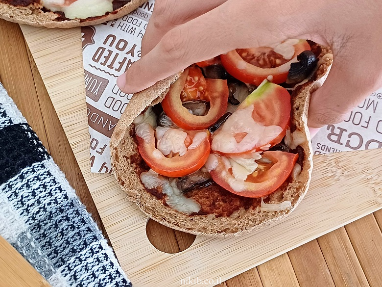 פיצה פיתה דיאטטית