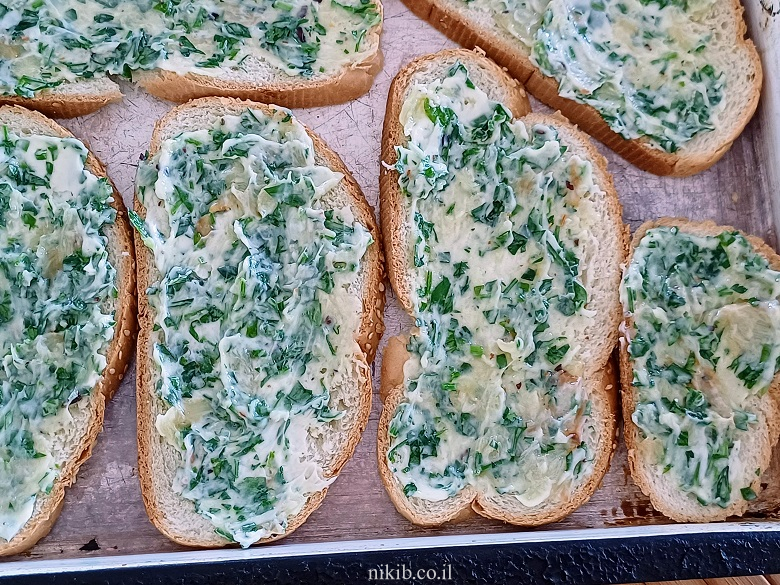 לחם שום קל מתכון פגז!