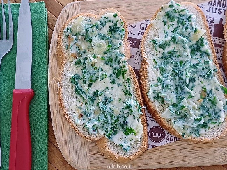 לחם שום קל לחם שום קל