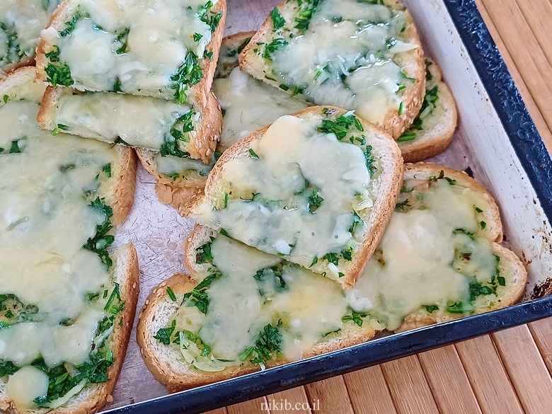 לחם שום קל מתכון פגז!