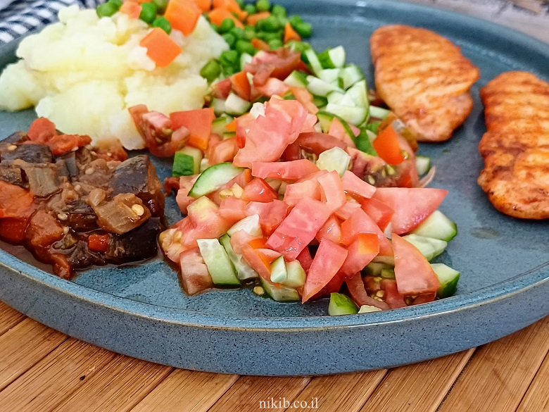 ארוחת צהריים דיאטטית קלה להכנה ארוחת צהריים דיאטטית קלה להכנה