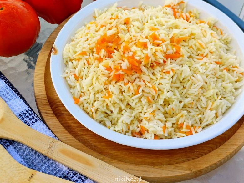 אורז עם גזר פשוט וקל