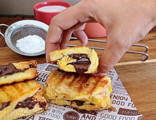 מתכון לחם מטוגן שוקולד