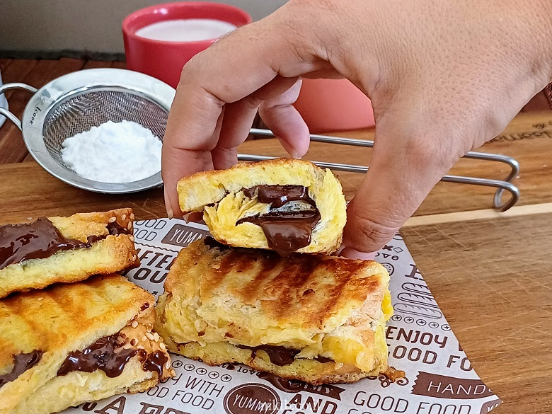 מתכון לחם מטוגן שוקולד