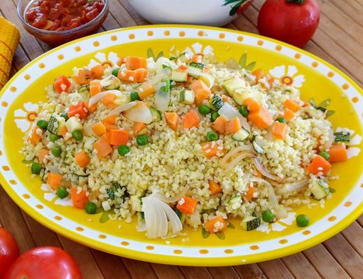 בורגול עם ירקות