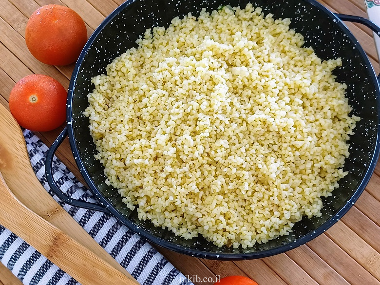 בורגול מתכון בסיסי אוורירי מושלם