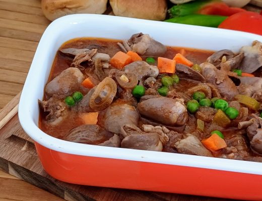 לבבות עוף ברוטב מעלף!