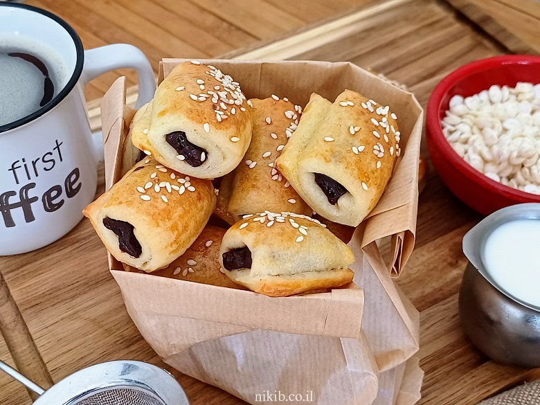 לחמניות שוקולד מהירות לחמניות שוקולד מהירות