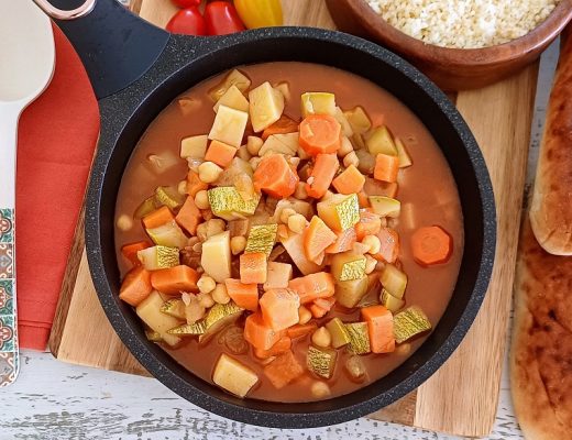 תבשיל ירקות עם קוסקוס