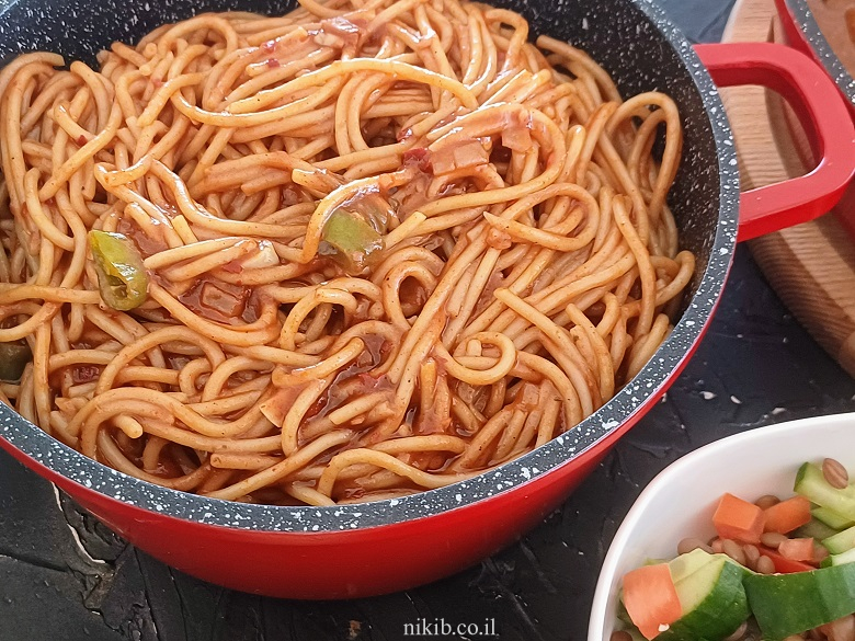 פסטה של גן הילדים ב 10 דקות הכנה יוצא פגז! 