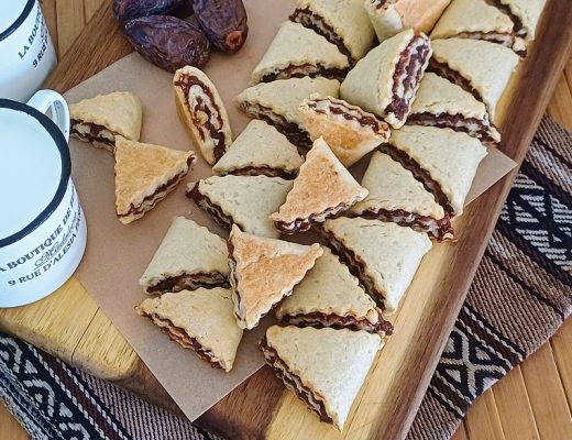 מגולגלות תמרים מבצק פריך