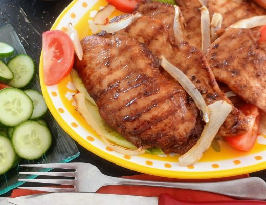 חזה עוף לעל האש