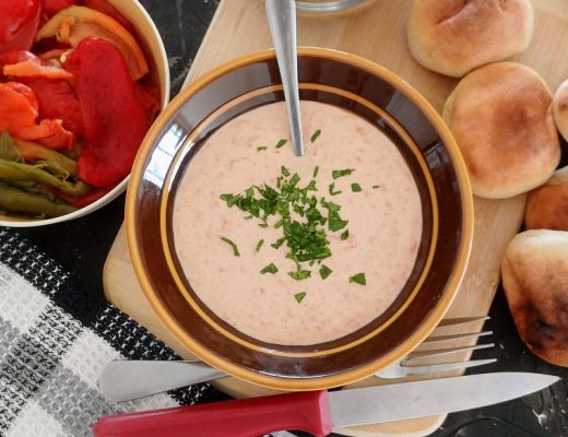 טחינה פלפלים קלויים - מתכון מעולה