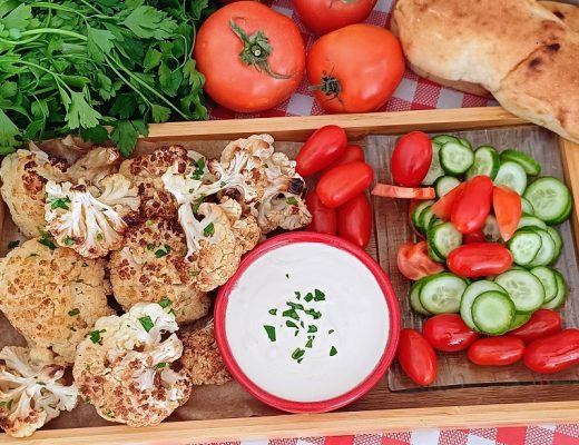 כרובית בטחינה כמו במסעדות