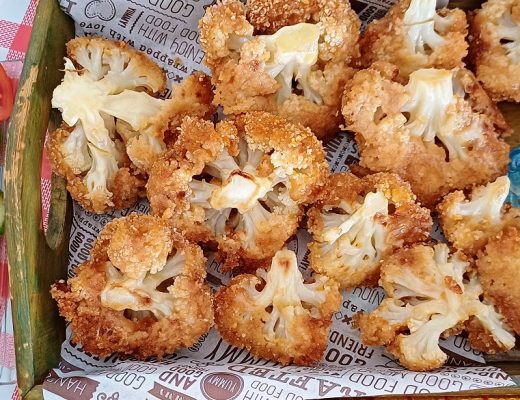 כרובית במיונז ופירורי לחם