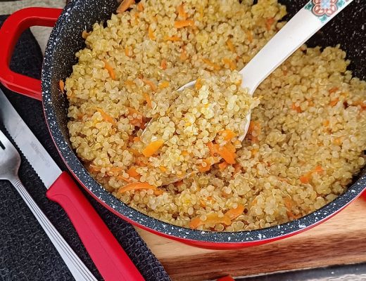 קינואה עם גזר