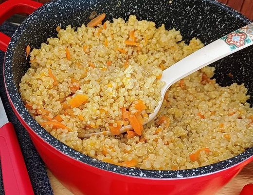 קינואה עם גזר