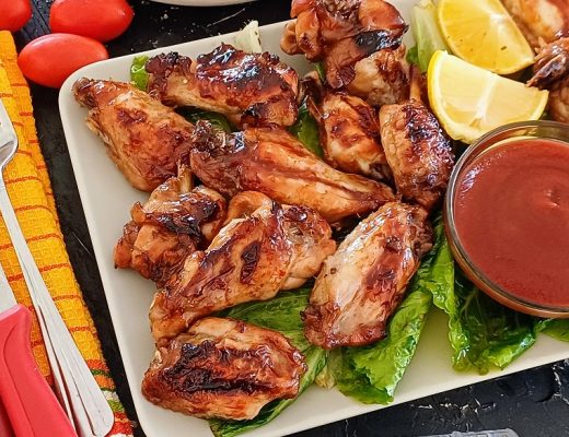 כנפיים לילדים בתנור