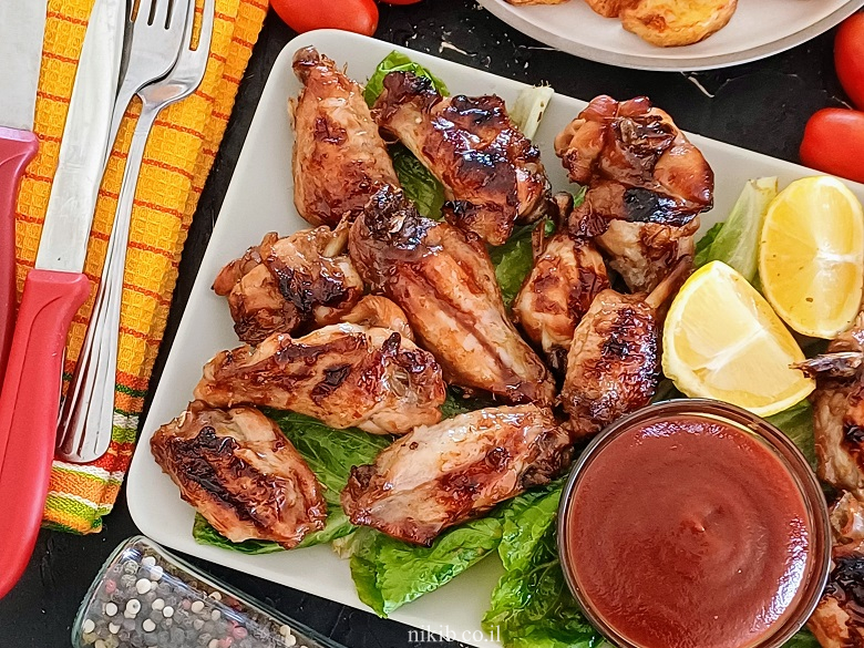 כנפיים לילדים בתנור 