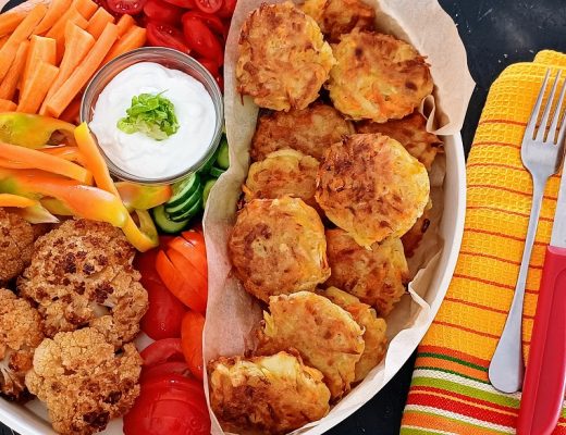 לביבות תפוחי אדמה וגזר