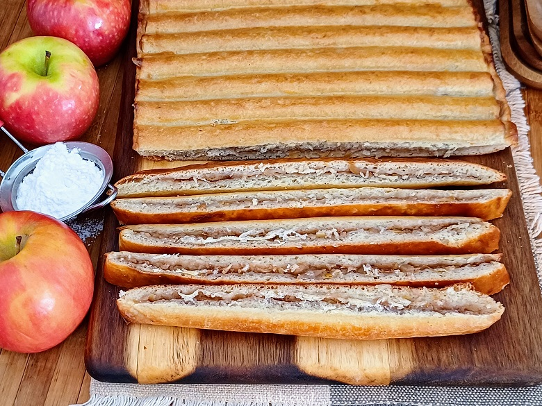 שטרודל תפוחים עם פטנט