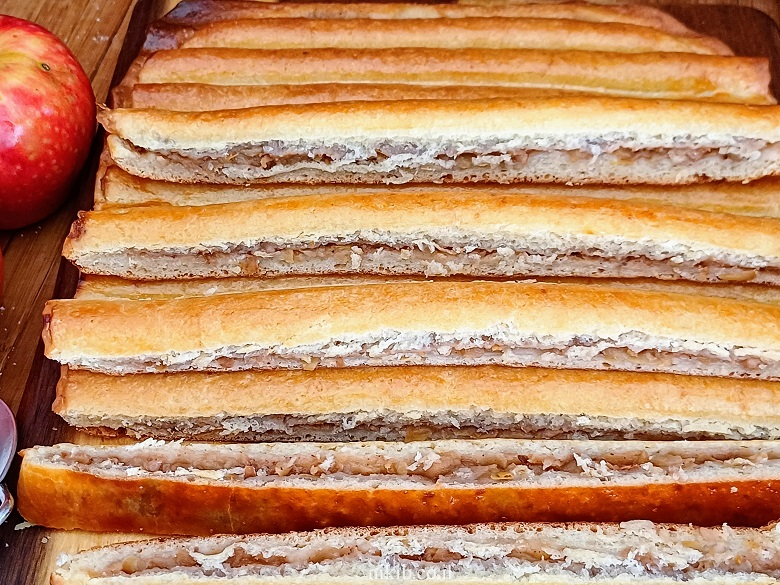 שטרודל תפוחים עם פטנט שטרודל תפוחים עם פטנט