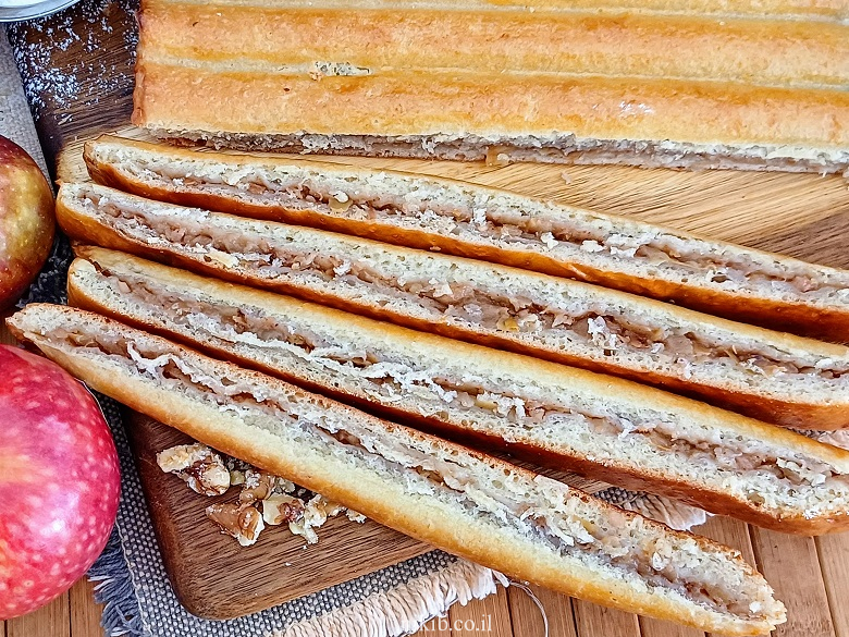 שטרודל תפוחים עם פטנט שטרודל תפוחים עם פטנט