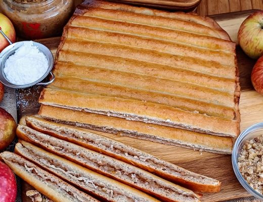 שטרודל תפוחים עם פטנט