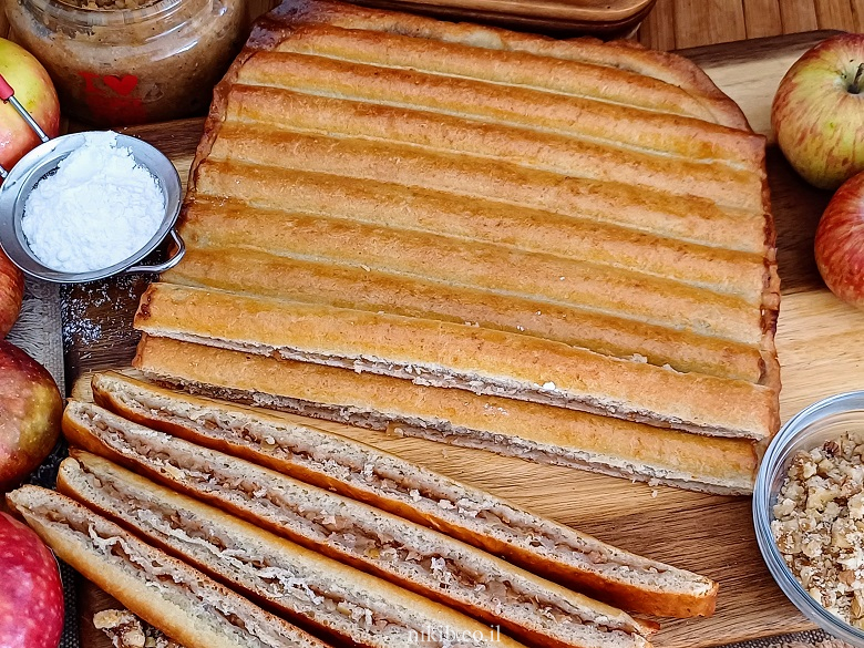 שטרודל תפוחים עם פטנט