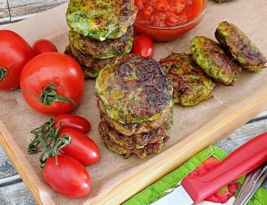 לביבות ברוקולי ותפוחי אדמה